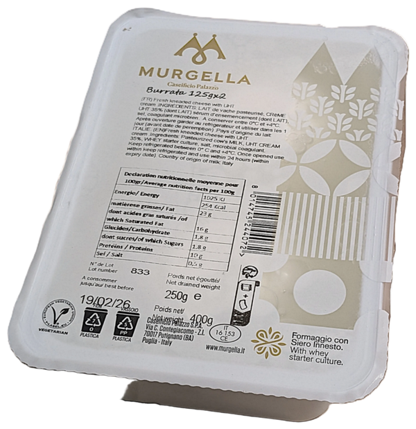 Burrata (Burratina) 2 x 125g