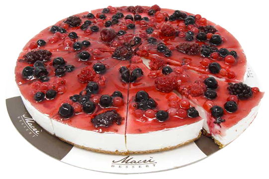 Cheesecake Frutti di Bosco x 12 portions