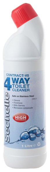 V8 Toilet Cleaner 12 x 1ltr