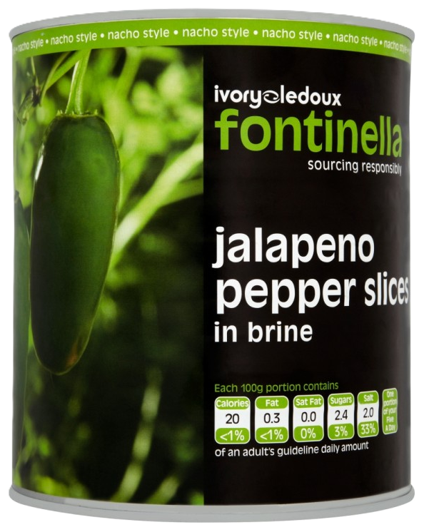 Jalapenos Sliced 3kg