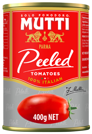 (Retail) Peeled Plum Tomatoes 12 x 400g