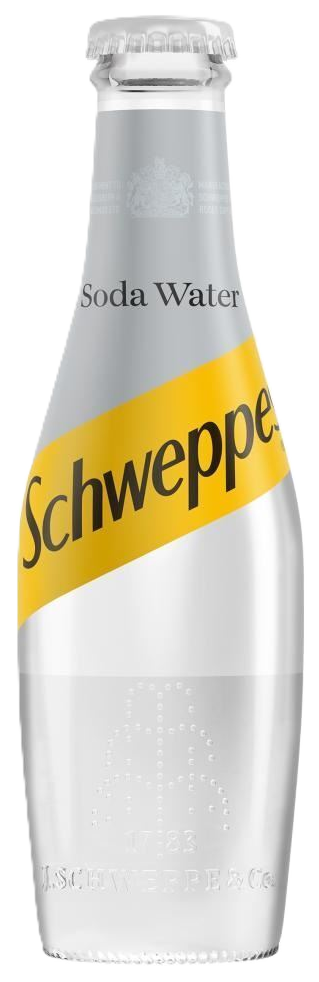 Schweppes Soda Water 24 x 200ml