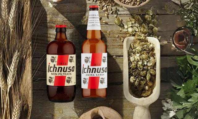 Ichnusa and Ichnusa Non Filtrata bottles