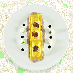 Tortelli con Mozzarella di Bufala, Pomodoro e Basilico (Buffalo Mozzarella, Tomato and Basil)