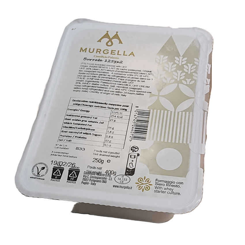 Burrata (Burratina) 2 x 125g