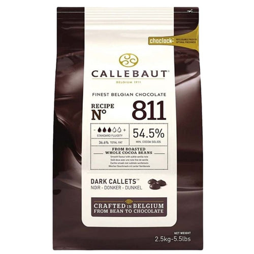Dark Chocolate Callets 54% '811' 2.5kg