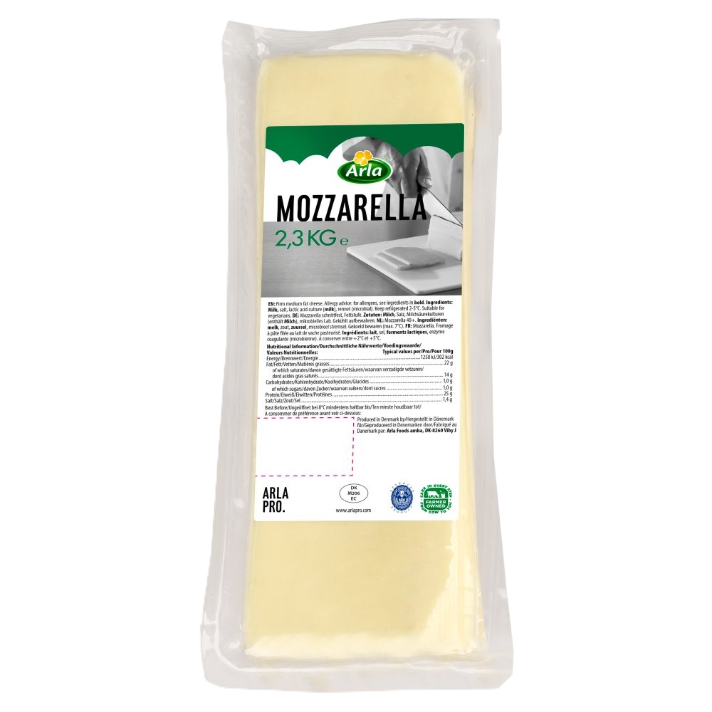 Block Mozzarella 2.3kg