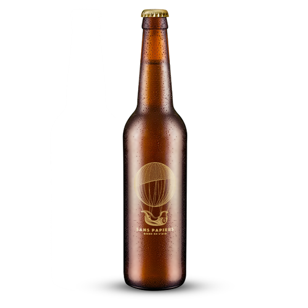 Birra Flea San Papiers 4.8  Blonde Beer 6 x 500ml