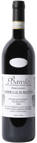 Barolo Monvigliero DOCG 2019 / 2020 / 2021 - Comm G.B Burlotto