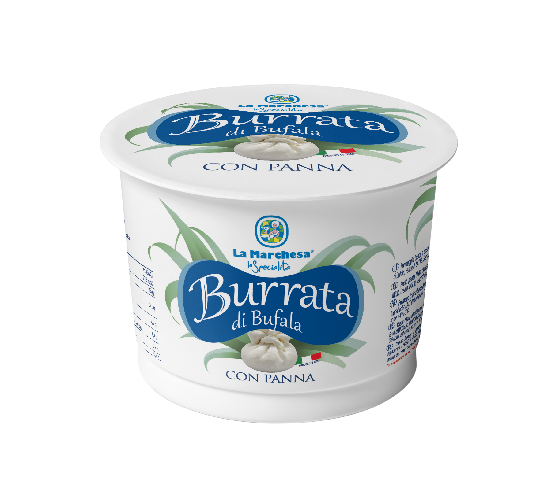 Burrata di Bufala 8 x 125g