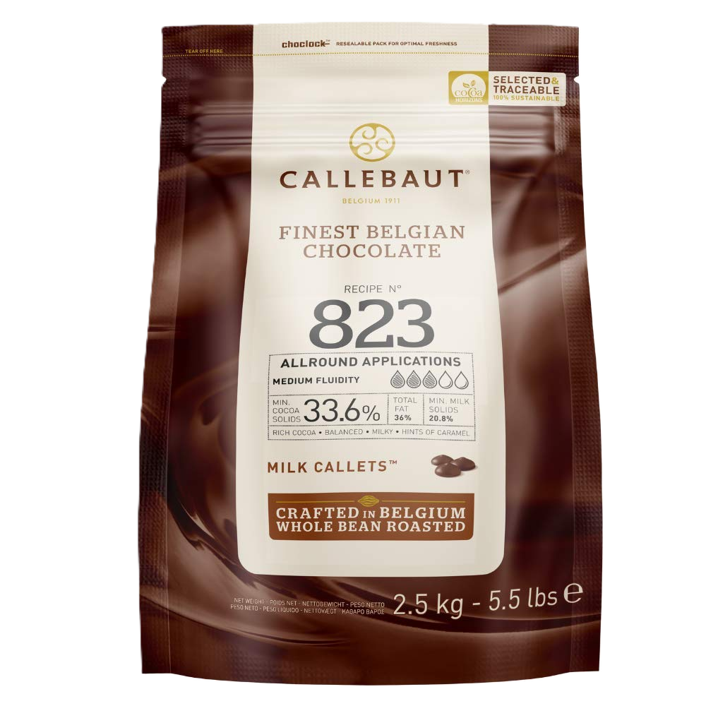 Milk Chocolate Callets 33.6% 2.5kg