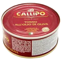 Yellowfin Tuna Steaks in Olive Oil - Callipo 12x160g