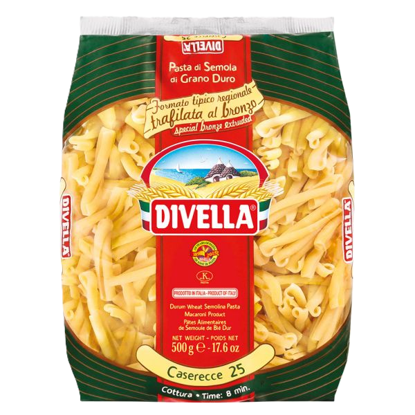 Casarecce no.25bz - Divella Trafilata al Bronzo