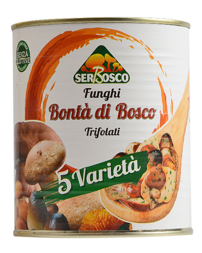 Funghi Trifolati (5 Varieties) - Bonta di Bosco 800g