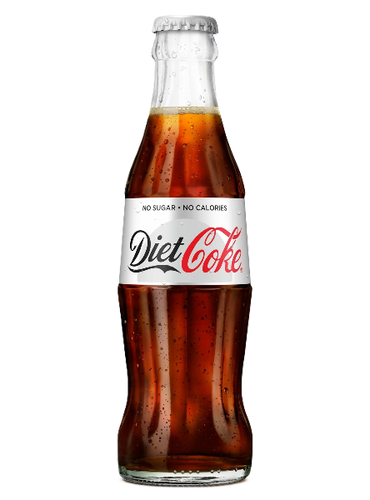 Coca Cola Diet Icon 24 x 33cl Glass
