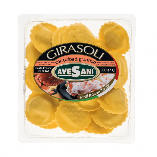 Girasoli Polpa di Granchio (Crab Meat and Shellfish) 6 x 500g