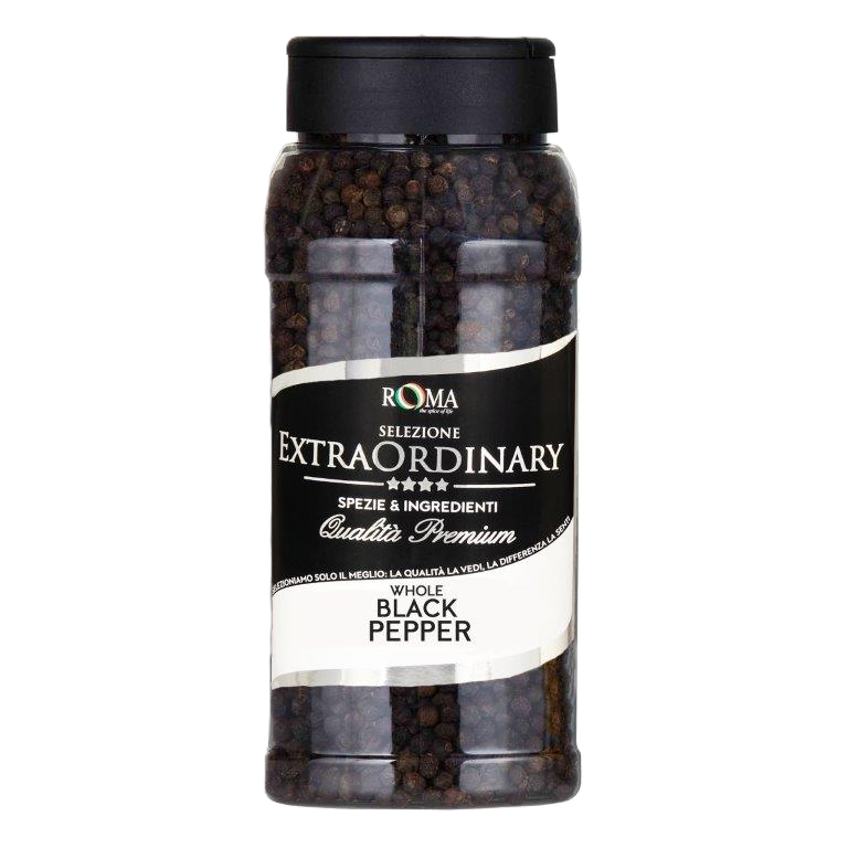 Whole Black Peppercorns 450g