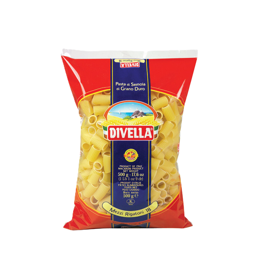 Mezzi Rigatoni no.18 - Divella