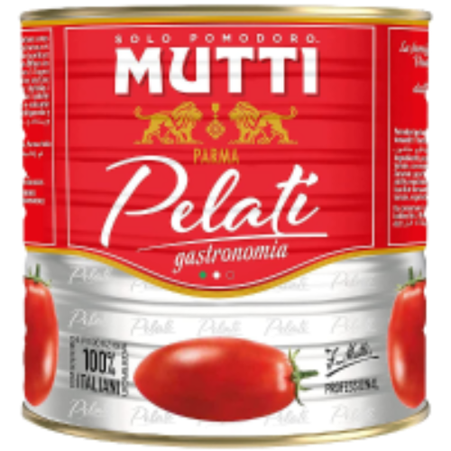 Mutti - Gastronomia Peeled Plum Tomatoes 6 x 2.5kg