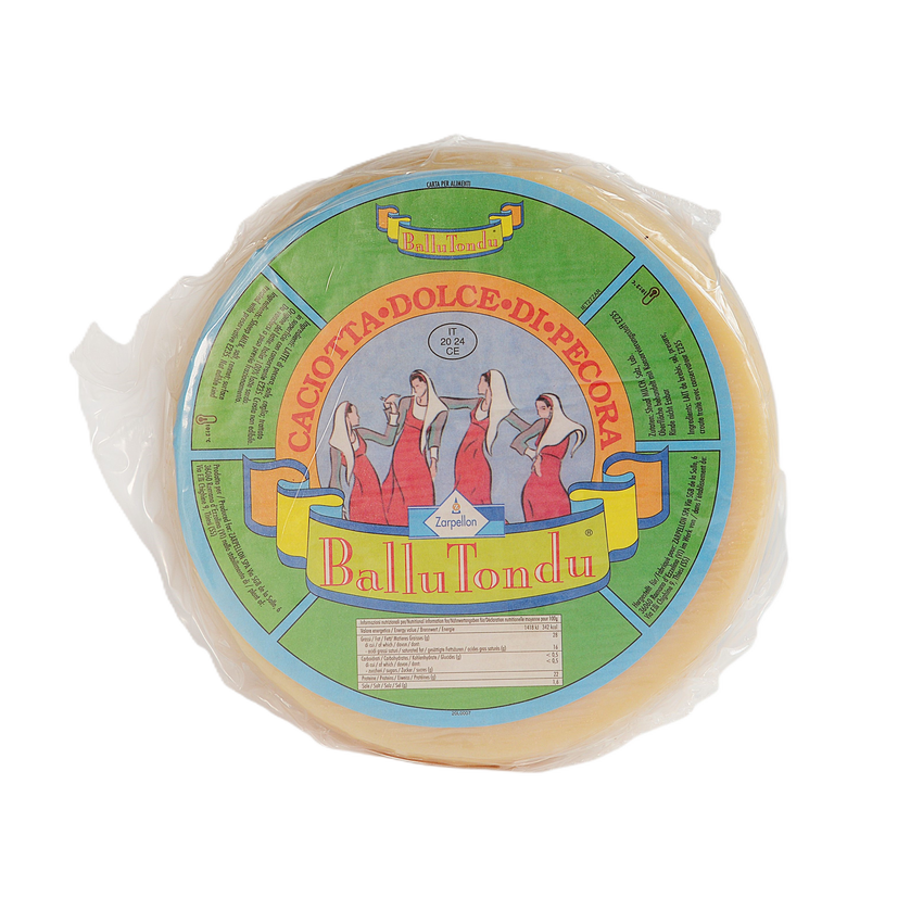 Pecorino Sardo Semi-Fresco 'Ballu Tondu' 1.5kg