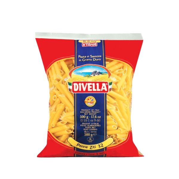 Penne Ziti (smooth) no.32 - Divella