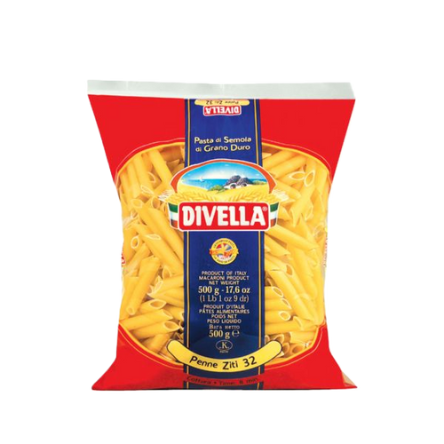 Penne Ziti (smooth) no.32 - Divella