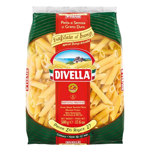 Penne Rigate no.27bz Trafilata al Bronzo - Divella