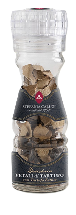 Dried Summer Truffle Petals with Black Salt