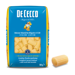 Mezze Maniche Rigate no.136 - De Cecco