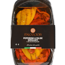 Red and Yellow Peppers Grilled in Oil 2kg
