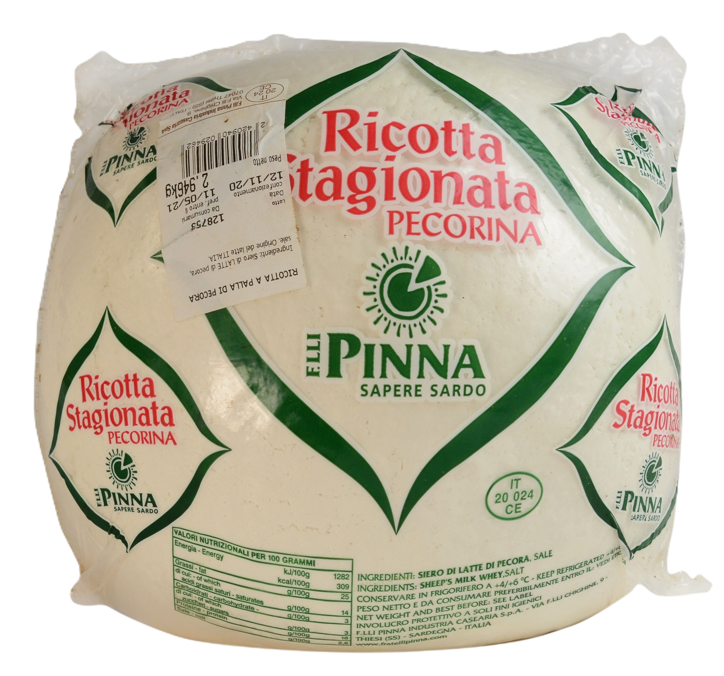 Ricotta Sarda Stagionata