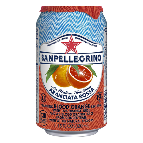 San Pellegrino Blood Orange 24 x 33cl Cans