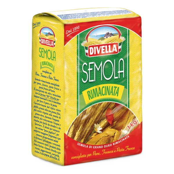 Semolina Rimacinata - Divella 10 x 1kg