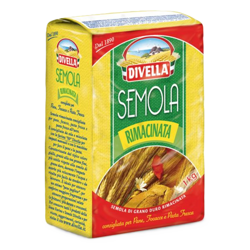 Semolina Rimacinata - Divella 10 x 1kg