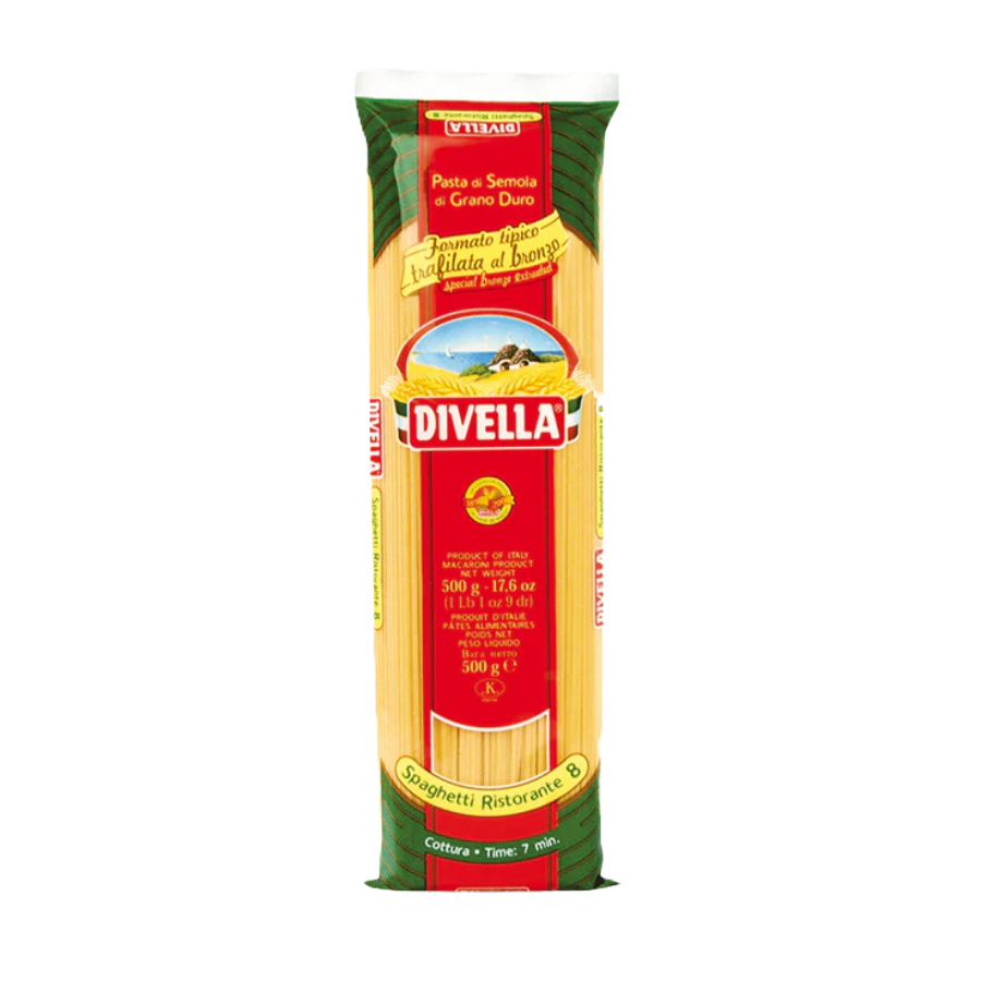 Spaghetti Ristorante no.8bz - Divella Trafilata al Bronzo