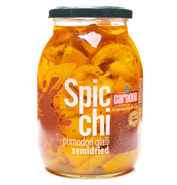Pomodoro Yellow Semidried Spicchi - Carbone 1062ml