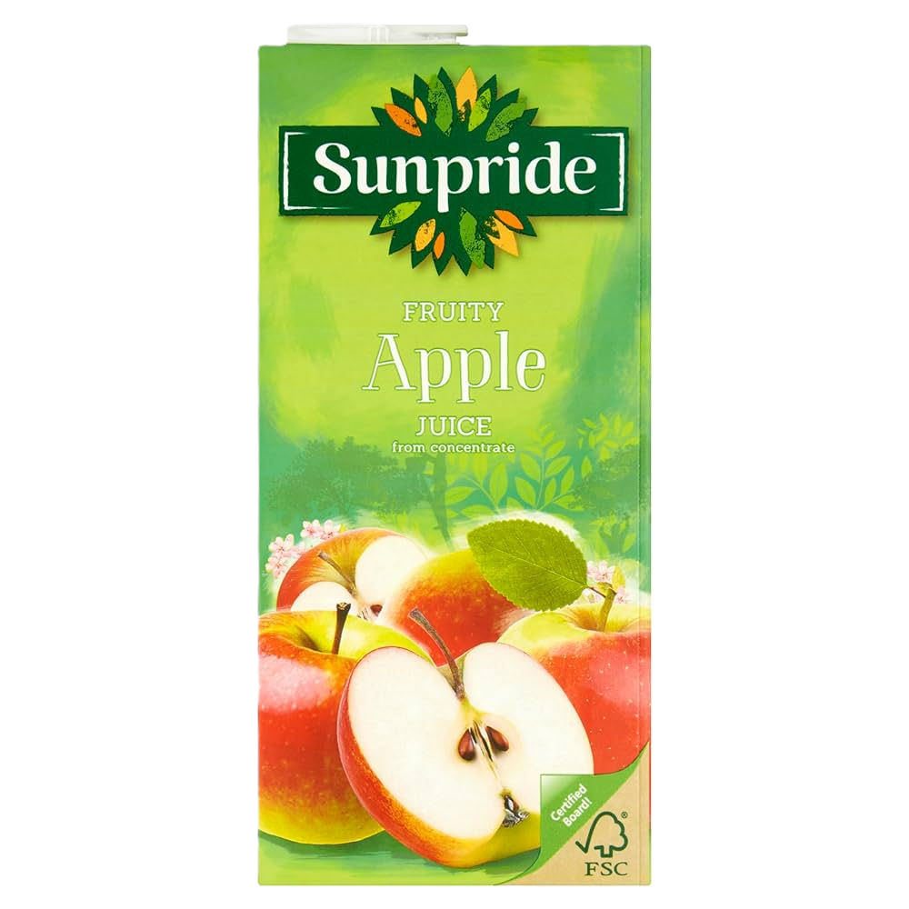 Sunpride Apple Juice 12 x 1ltr