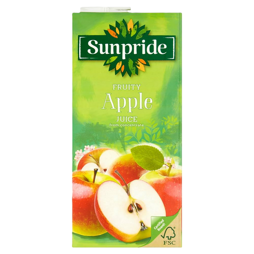 Sunpride Apple Juice 12 x 1ltr
