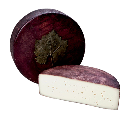 Ubriaco Rosso 1/4 (Red wine cheese) 2kg