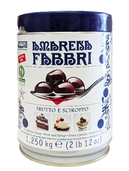 Black Cherries in Juice Amarena Fabbri 1.25kg