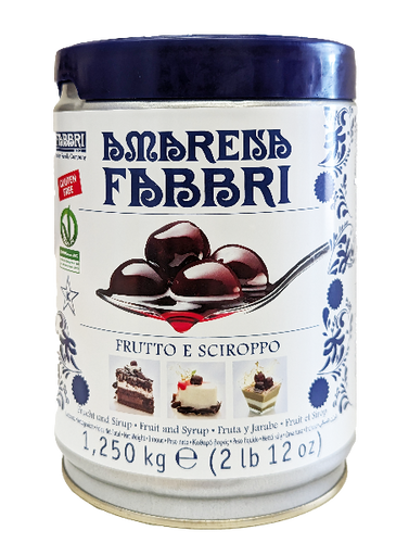 Black Cherries in Juice Amarena Fabbri 1.25kg