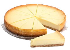 Baked American Cheesecake x 12 portions