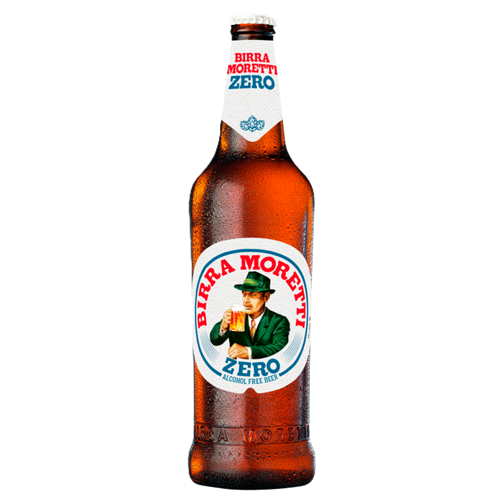 Birra Moretti Zero Glass 24 x 330ml