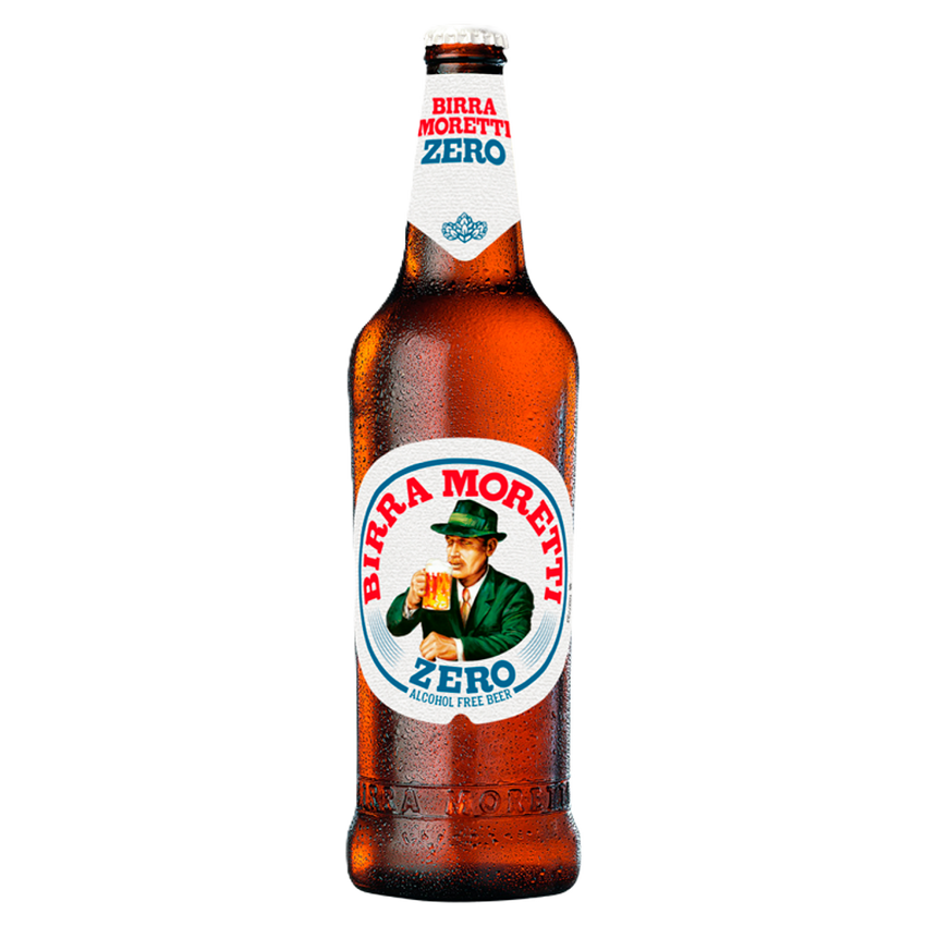 Birra Moretti Zero Glass 24 x 330ml