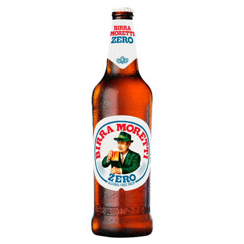 Birra Moretti Zero Glass 24 x 330ml