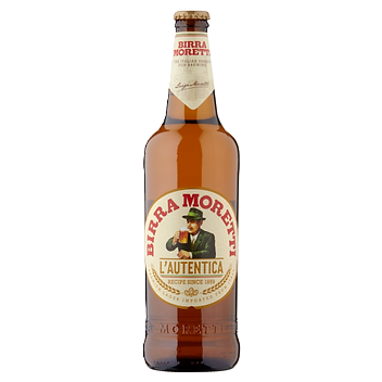 Birra Moretti Glass 12 x 66cl