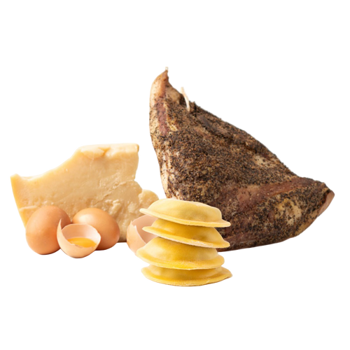 Ravioli Carbonara (Guanciale & Parmigiano Reggiano) Del Prete 2.5kg