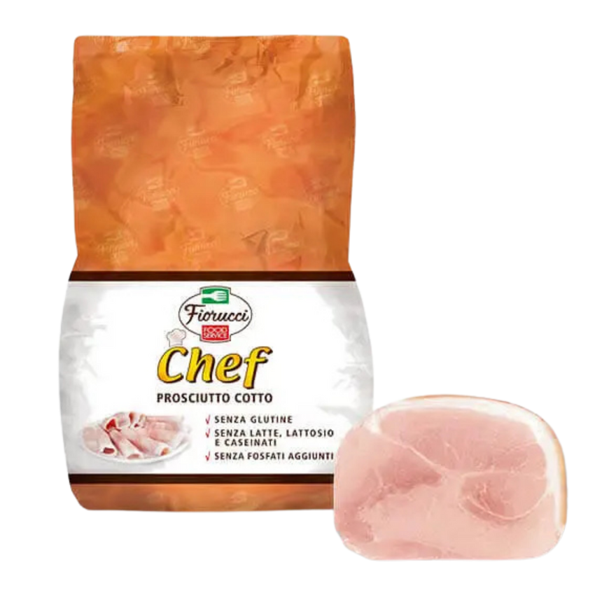 Prosciutto Cotto 'Chef' Half Size - Fiorucci