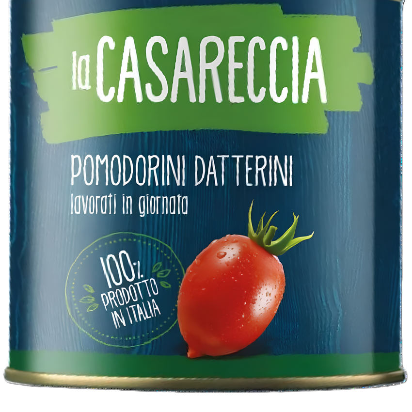 Datterini Tomato Peeled - La Casareccia 6 x 2.5kg