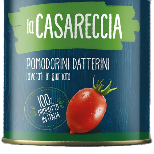 Datterini Tomato Peeled - La Casareccia 6 x 2.5kg